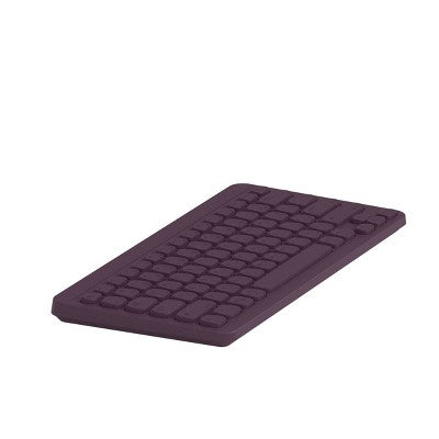 North Compact Square Key Wireless Keyboard - Plum Purple: Radio Frequency, Membrane Switch, 60% Size