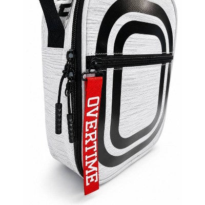 Overtime Big O Dual Compartment Lunch Box - Gray/Black/Red