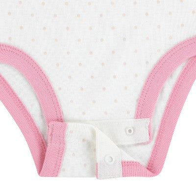 Huggies Baby Girls' 3pk Long Sleeve Bodysuit Newborn