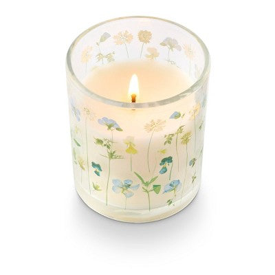 Easter Floral Candle Blue - Bullseye's Playground