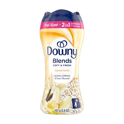 Downy Blends Soft & Fresh In-Wash Scent Booster - Toasted Vanilla Scented Laundry Bead - 5.9oz
