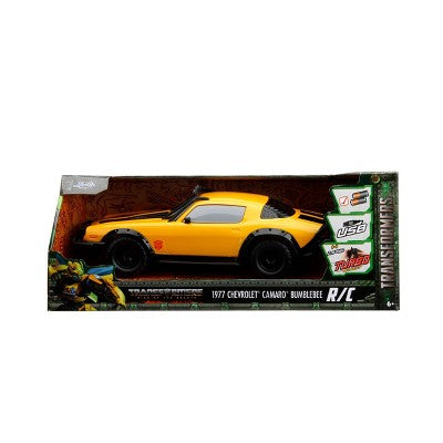 Jada Toys Transformers RC 1977 Chevrolet Camaro Bumblebee 1:16 Scale