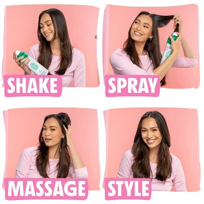 Not Your Mother's Clean Freak Original Citrus Dry Shampoo for All Hair Types - 12oz: Oil Control, Aluminum-Free, Dye-Free, Paraben-Free