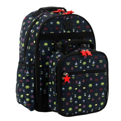 JWorld Duet Kids' 18" Backpack with Detachable Lunch Box - Game