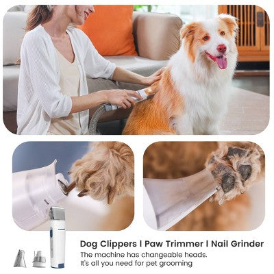 OneIsAll Cozy SE 7-in-1 Pet Grooming Vacuum Kit