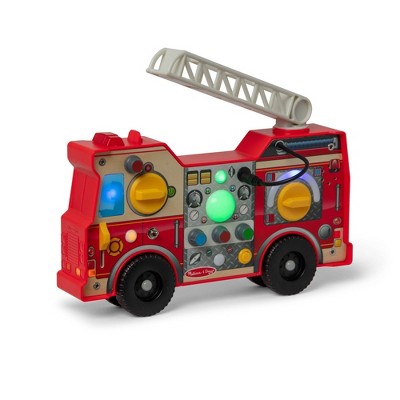 Melissa & Doug Lights & Sounds Fire Truck Activity Board