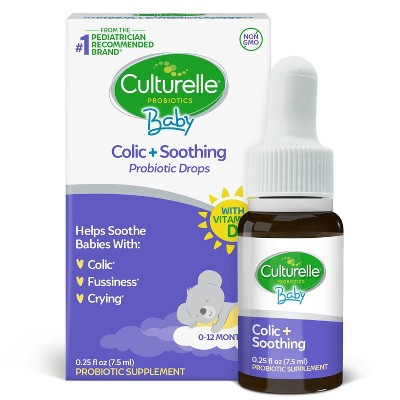 Culturelle Baby Colic + Soothing Probiotic Drops with Vitamin D