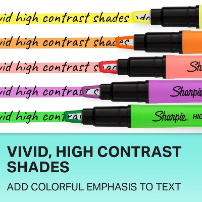 Sharpie Highlighter Clearview Stick 8ct