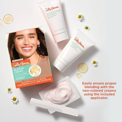 Sally Hansen Bleach Cream For Face & Body - 1.6oz
