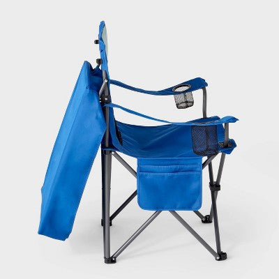 Mesh Canopy Camp Chair Blue - Embark (LOCAL PICKUP ONLY)