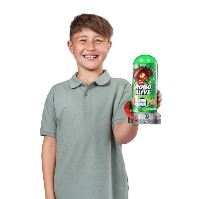 Robo Alive Dino DNA Animal Figure: Dinosaur Toy Playset with 10 PVC Pieces