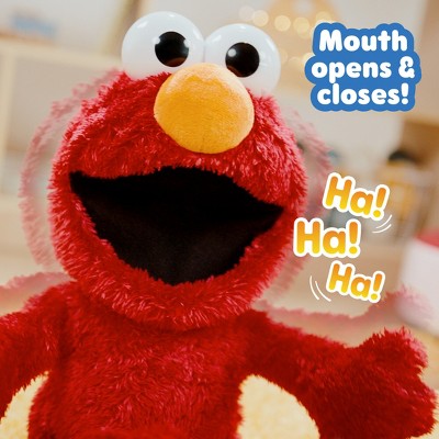 Sesame Street Tickle Me Elmo Giggle Max Interactive Plush Toy