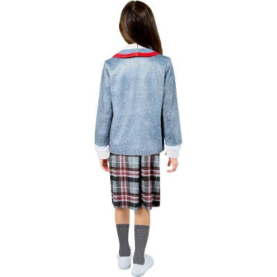 Warner Bros. Kids' Beetlejuice Beetlejuice Astrid School Uniform Halloween Costume - M