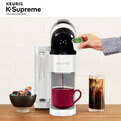 Keurig K-Supreme Single-Serve K-Cup Pod Coffee Maker - White
