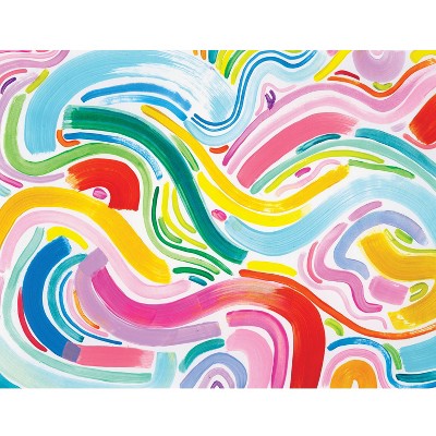 24pc Artist Paintbrush Set - Mondo Llama: Nylon & Wood, All Paint Types, Angle, Fan, Round, Filbert Brushes