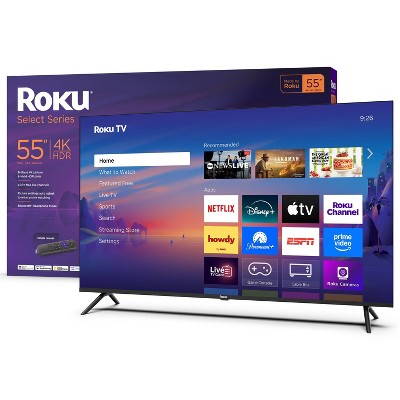 Roku 55" Select Series 4K HDR Smart Roku TV with Roku TV Remote (LOCAL PICKUP ONLY)