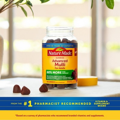 Nature Made Advanced Multivitamin Adult Gummies - 90ct