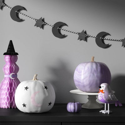 Painted Pumpkin Marble Finish Lavender - Hyde and EEK! Boutique