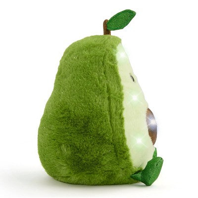 FAO Schwarz 11" Glow Brights Plush LED with Sound Avocado