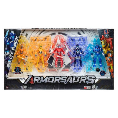 Armorsaurs Pilot Action Figure 3.75" Exclusive 5-Pack Poseable Figure