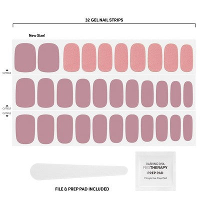 Dashing Diva Gloss Nail Art - Flamingo Feathers - 32ct
