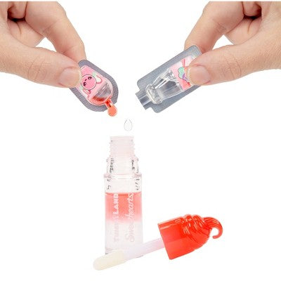 YummiLand 4'' Lily Hearts Lip Gloss Doll