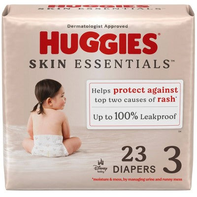 Huggies Skin Essentials Diapers - Size 3 - 23ct