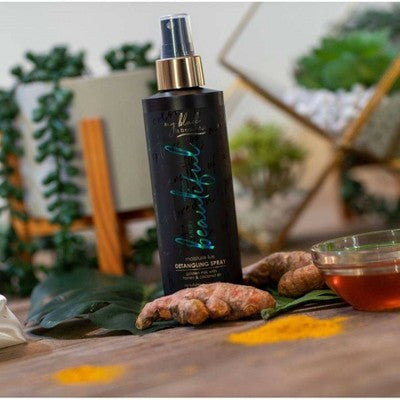 My Black is Beautiful Sulfate Free Moisturizing Luxe Detangler Spray with Golden Milk for Curly Hair-7.6 fl oz
