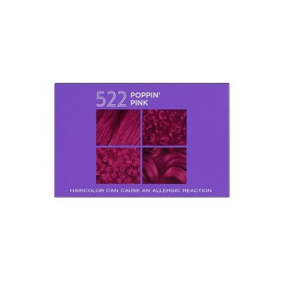 Dark and Lovely Fade Resist Rich Conditioning Hair Color - 522 Poppin Pink