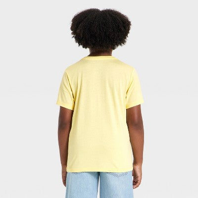 Boys' Minions Short Sleeve Graphic T-Shirt - Yellow M