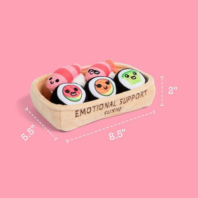 What Do You Meme? Emotional Support Pals Sushi Stuffed Animals