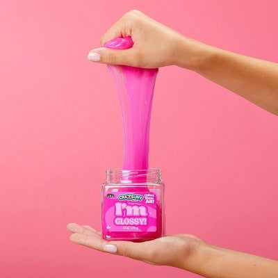 Cra-Z-Slimy I'm Glossy Pink Slime Jar 7.8oz