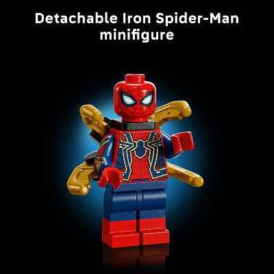 LEGO Marvel Iron Spider-Man Bust Building Kit for Adults 76326