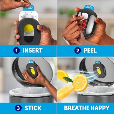 Febreze Trash - Trash Aisle Air Freshener Starter Kits - Clean Lemon