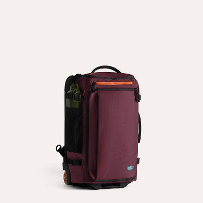 Bagsmart Blast 43L Roller Travel Backpack - Red Currant