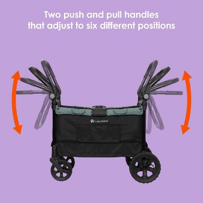 Baby Trend Quest PLUS 3-in-1 Stroller Wagon - Madrid Green (LOCAL PICKUP ONLY)