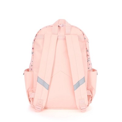 Locker Club Kids' 16L Nylon Backpack with Headphone Pencil Pouch - Assorted Pink