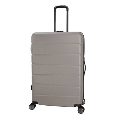 Skyline Hardside Large Checked Spinner Suitcase - Oxford Tan