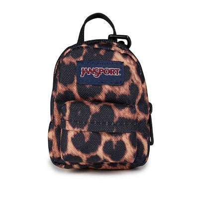 JanSport Mini Break Bag Charm Keychain - Animal Illusion