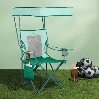 Canopy Folding Mesh Camping Chair Green - All In Motion (LOCAL PICKUP ONLY)