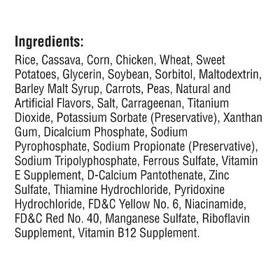 DreamBone Rawhide Free Dream Kabobz with Real Chicken,Beef and Pork Dog Treats - 18ct