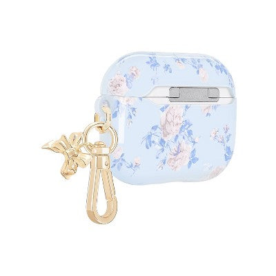 LoveShackFancy x Target - Case-Mate Everblooming Rosettes AirPods Pro 3 Protective Case Whisper Blue