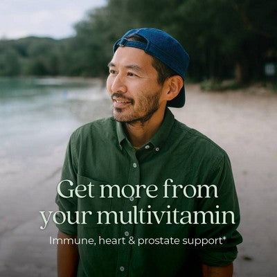 New Chapter Every Man's One Daily 40+ Multivitamin for Energy, Heart, Prostate + Immune Support Tablets - 30ct