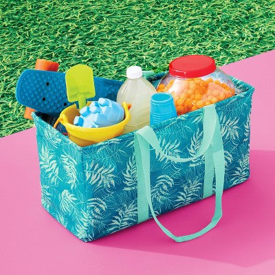 Sun Squad Multipurpose Tote Palm Print