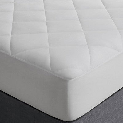 Sleep Philosophy Full Microfiber with HeiQ Smart Temp Treatment Waterproof Mattress Pad: Quilted, Fits 18" Depth, OEKO-TEX Certified
