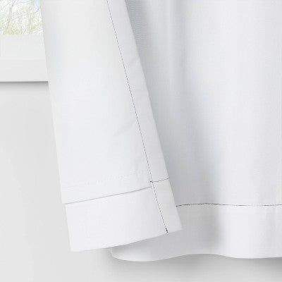 63" Blackout Border Striped Kids' Panel Black/White - Pillowfort