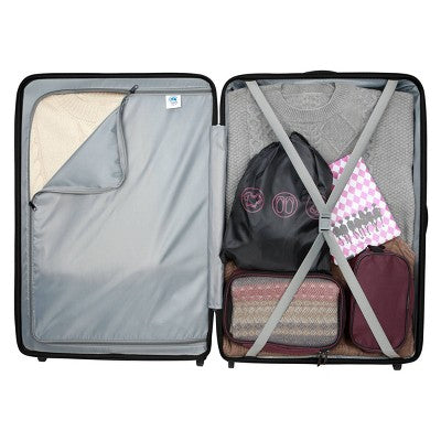 Skyline 2pc Hardside Spinner Luggage Set - Black (LOCAL PICKUP ONLY)