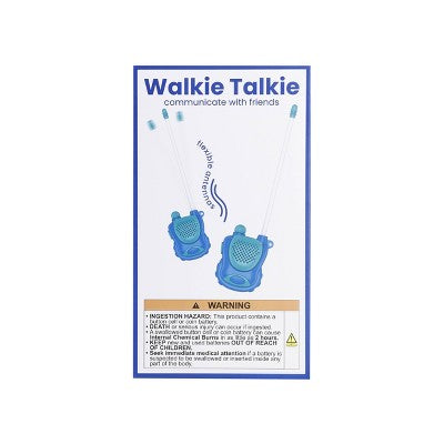 Vivitar Mini Walkie Talkie - Blue