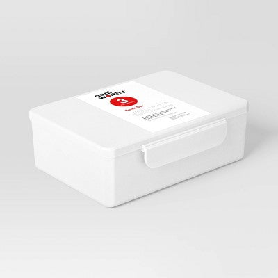 Bento Boxes - Dealworthy Clear: BPA-Free Polypropylene Lunch Containers Adult