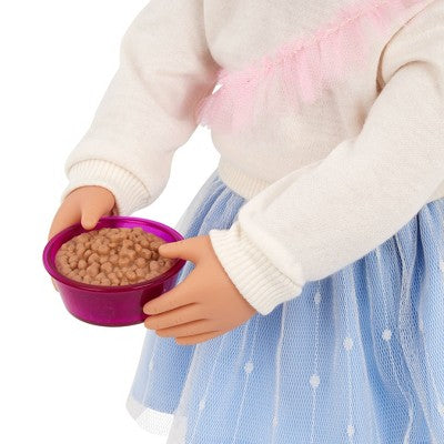 Our Generation Mindy & Pepper 18'' Doll & Pet Kitten Set